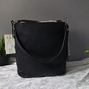 Seven Days Lifestyle & Dreams Chic Black Shoulder Bag